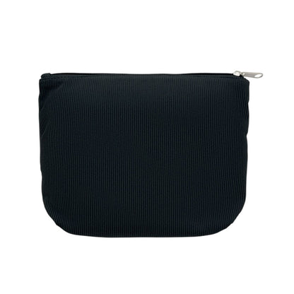 Black - Back - MidOcean Cordy T Corduroy Cosmetic Bag