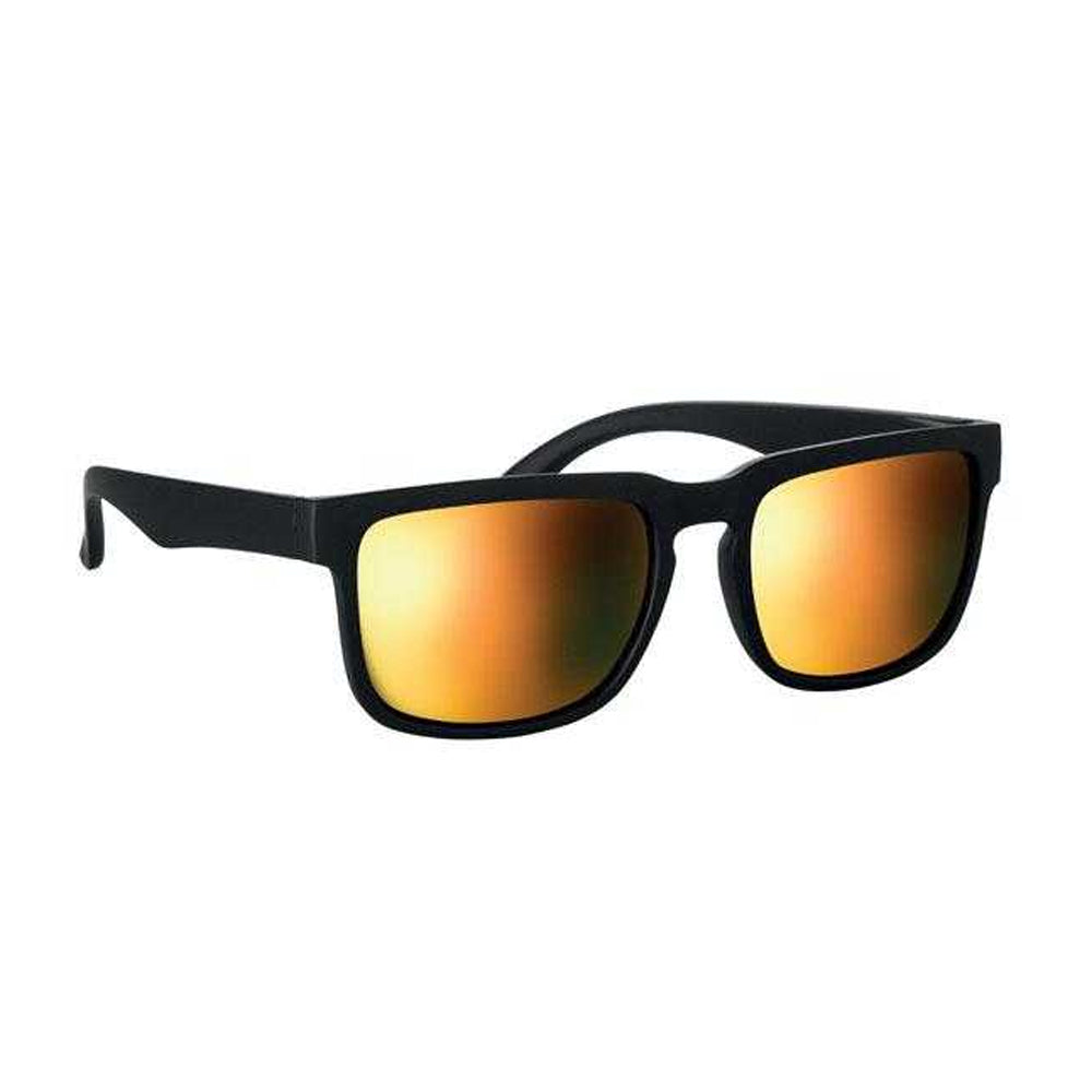 Orange - Front - MidOcean Crete Mirrored Glass Sunglasses