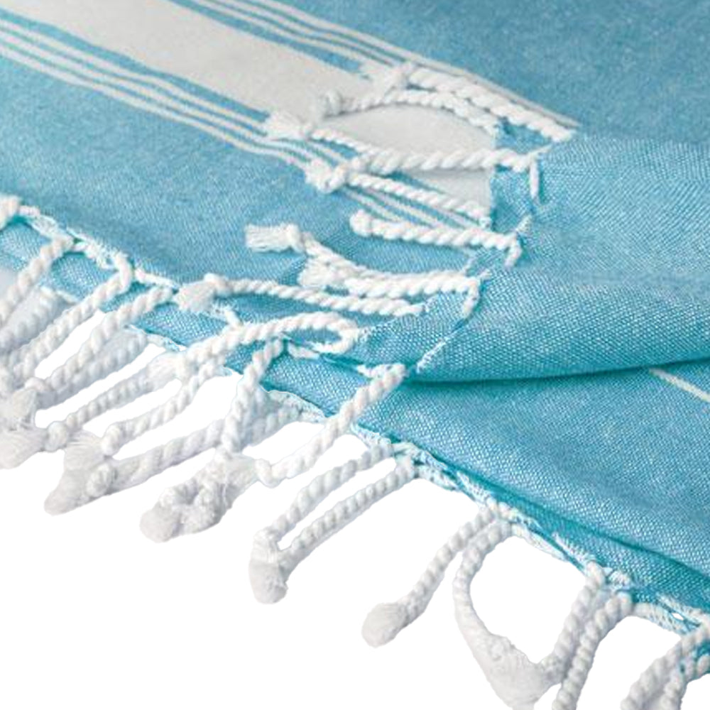 Turquoise - Side - MidOcean Malibu Beach Towel