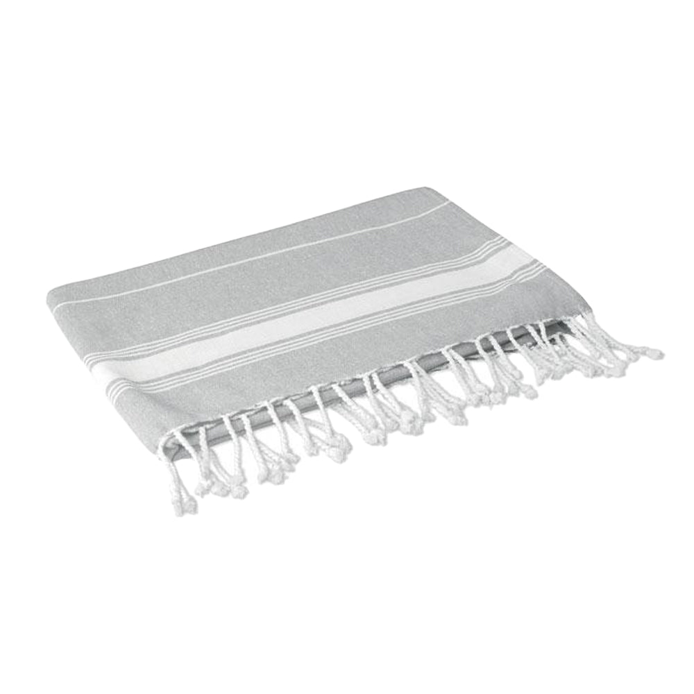 Grey - Back - MidOcean Malibu Beach Towel