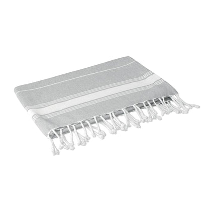 Grey - Back - MidOcean Malibu Beach Towel