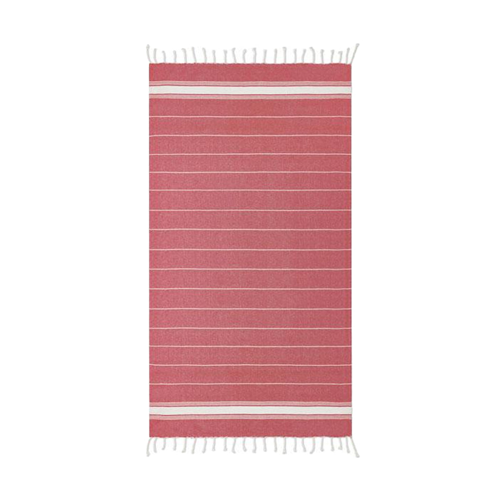 Red - Front - MidOcean Malibu Beach Towel