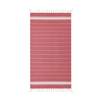 Red - Front - MidOcean Malibu Beach Towel