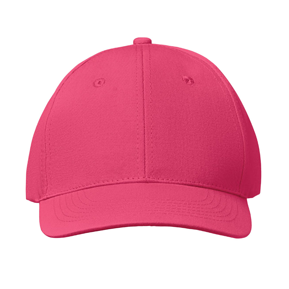 Fuchsia - Side - MidOcean Basie 6 Panel Baseball Cap