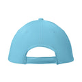 Baby Blue - Back - MidOcean Basie 6 Panel Baseball Cap
