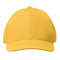 Yellow - Side - MidOcean Basie 6 Panel Baseball Cap