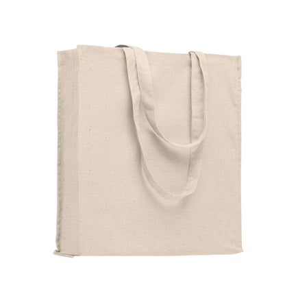 Beige - Front - MidOcean Bente Organic Cotton Shopper Bag
