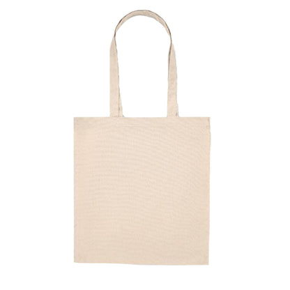 Beige - Back - MidOcean Bente Organic Cotton Shopper Bag