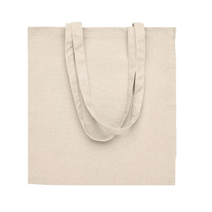 Beige - Side - MidOcean Bente Organic Cotton Shopper Bag