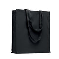 Black - Front - MidOcean Bente Organic Cotton Shopper Bag