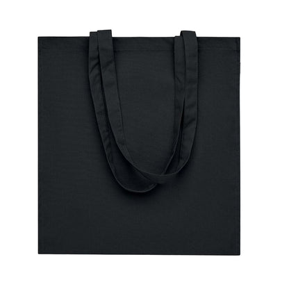 Black - Side - MidOcean Bente Organic Cotton Shopper Bag