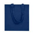 Blue - Side - MidOcean Bente Organic Cotton Shopper Bag