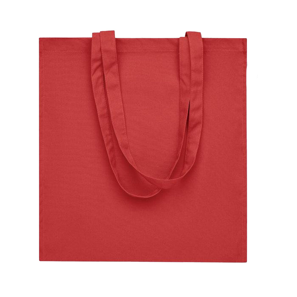 Red - Back - MidOcean Bente Organic Cotton Shopper Bag