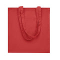 Red - Back - MidOcean Bente Organic Cotton Shopper Bag