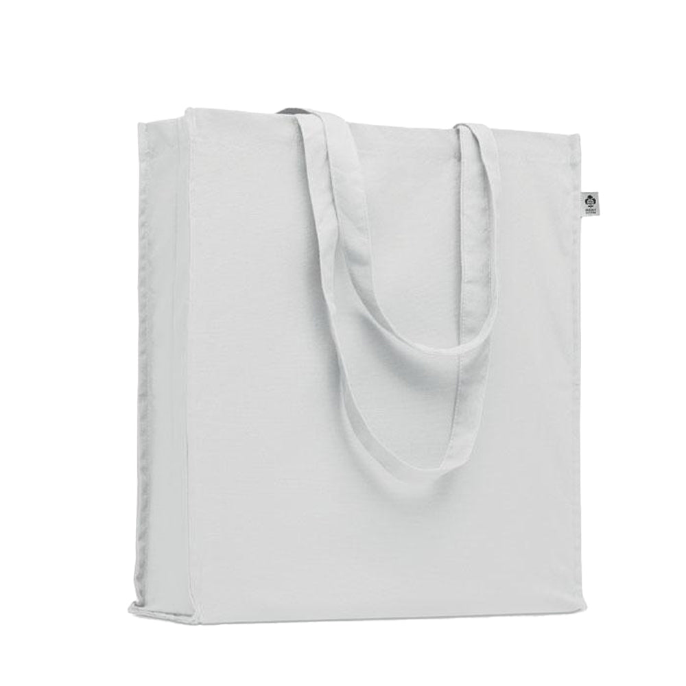 White - Front - MidOcean Bente Organic Cotton Shopper Bag