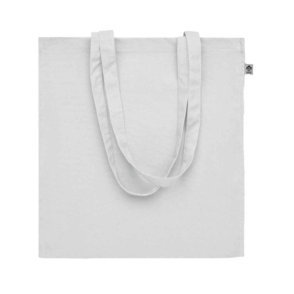 White - Side - MidOcean Bente Organic Cotton Shopper Bag