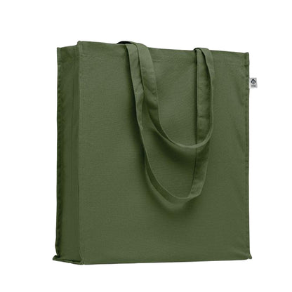 Green - Front - MidOcean Bente Organic Cotton Shopper Bag
