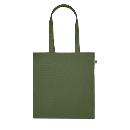 Green - Back - MidOcean Bente Organic Cotton Shopper Bag