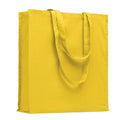 Yellow - Front - MidOcean Bente Organic Cotton Shopper Bag