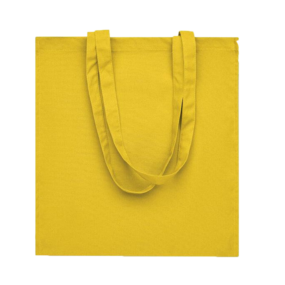 Yellow - Back - MidOcean Bente Organic Cotton Shopper Bag