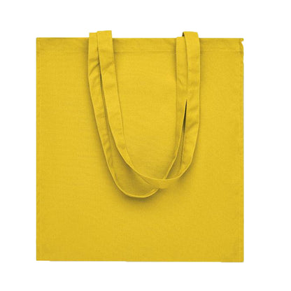 Yellow - Back - MidOcean Bente Organic Cotton Shopper Bag