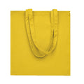 Yellow - Back - MidOcean Bente Organic Cotton Shopper Bag