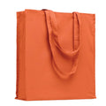 Orange - Front - MidOcean Bente Organic Cotton Shopper Bag