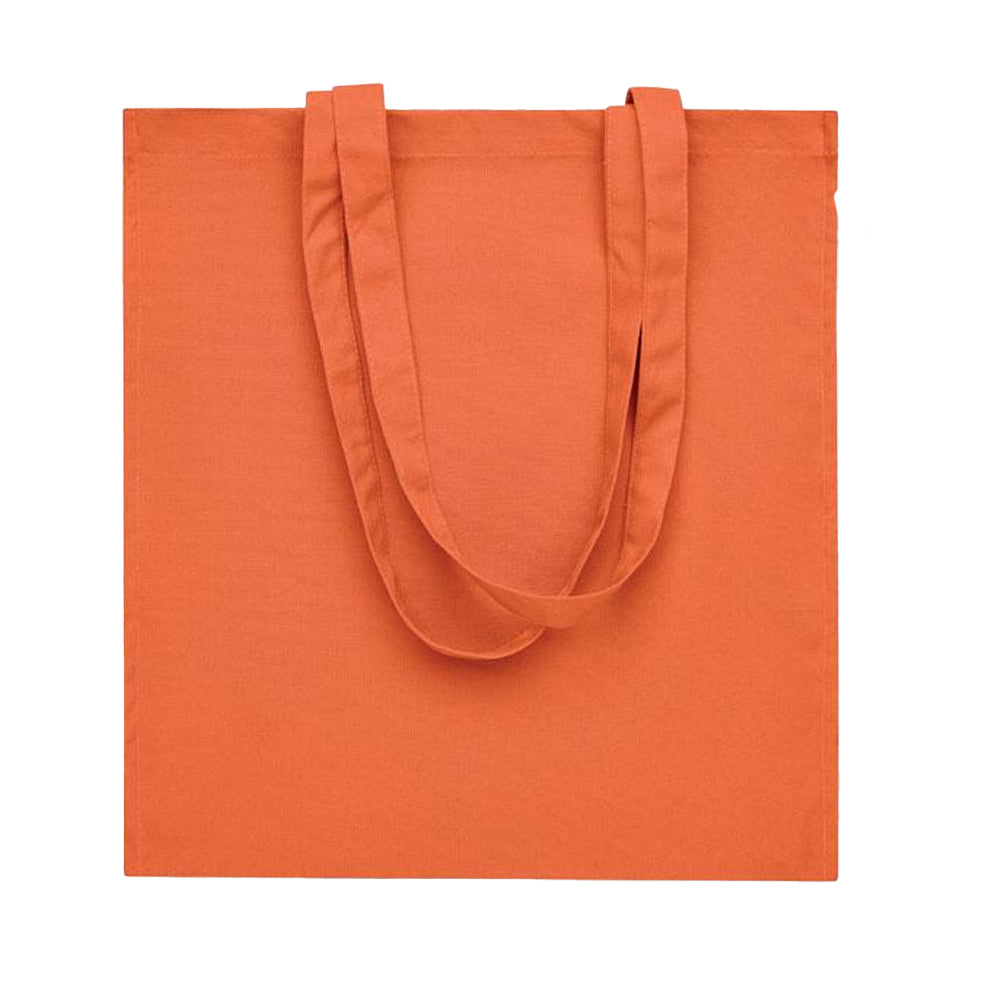 Orange - Back - MidOcean Bente Organic Cotton Shopper Bag