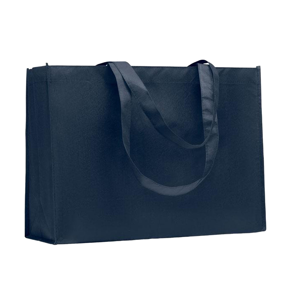 Blue - Front - MidOcean Kaimono Non-Woven Shopper Bag
