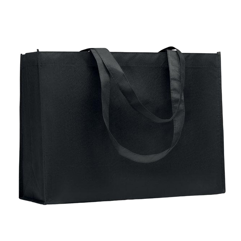 Black - Front - MidOcean Kaimono Non-Woven Shopper Bag