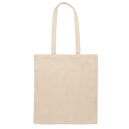 Beige - Back - MidOcean Shoppi Polycotton Shopper Bag