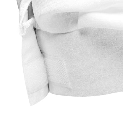 White - Side - MidOcean Plain Cotton Chef Hat