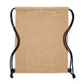 Beige - Lifestyle - MidOcean Fukuro Jute Drawstring Bag