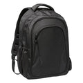 Black - Front - MidOcean Macau Plain Laptop Backpack