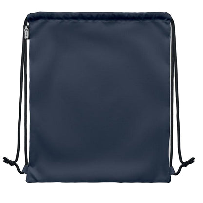Blue - Back - MidOcean Night Large RPET Drawstring Bag