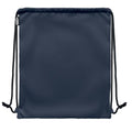 Blue - Back - MidOcean Night Large RPET Drawstring Bag