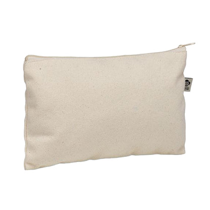 Beige - Back - MidOcean Pesacara Cotton Cosmetic Bag