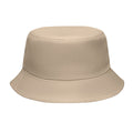 Khaki Brown - Front - MidOcean Emmer Polyester Bucket Hat