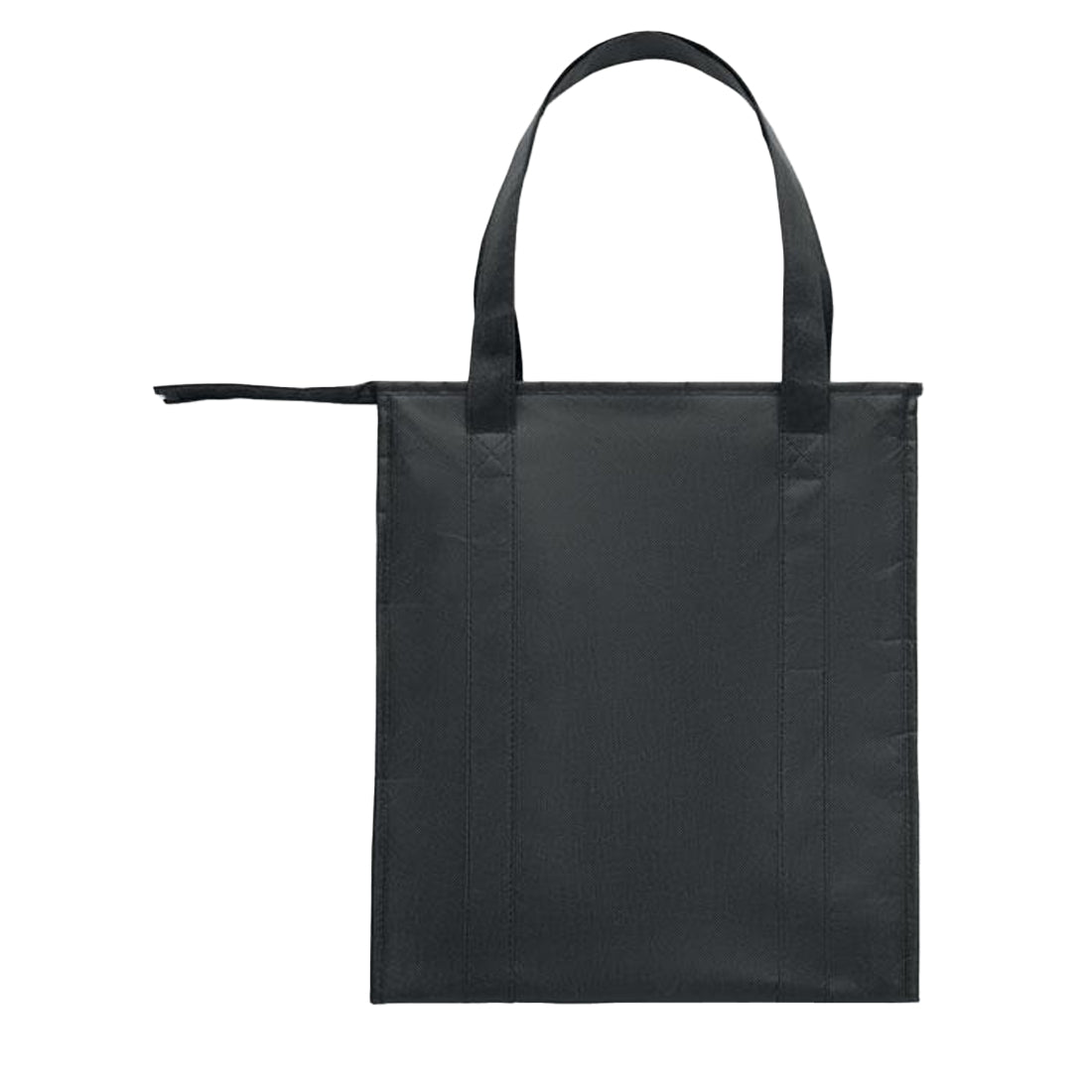 Black - Back - MidOcean Wooler 25L Non-Woven Cooler Bag