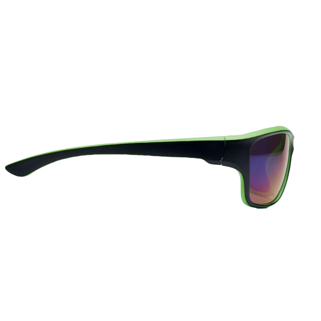 Lime - Back - MidOcean Yuma UV Mirrored Sport Sunglasses