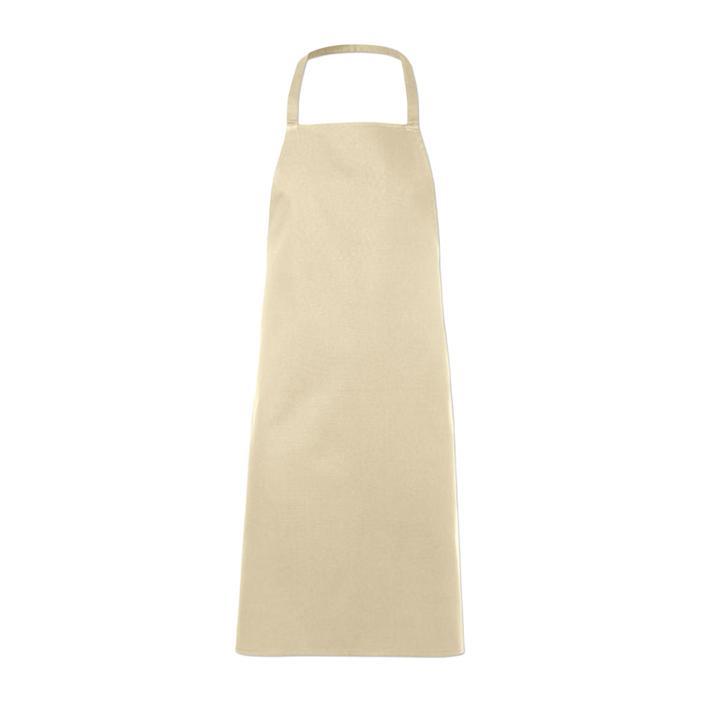 Beige - Back - MidOcean Kitab Cotton Kitchen Apron