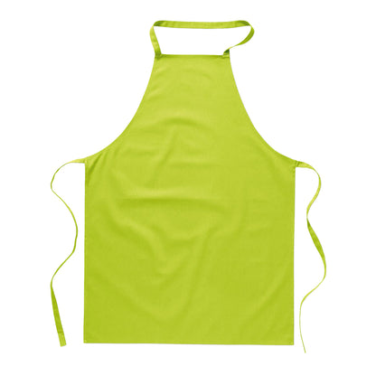 Lime - Front - MidOcean Kitab Cotton Kitchen Apron