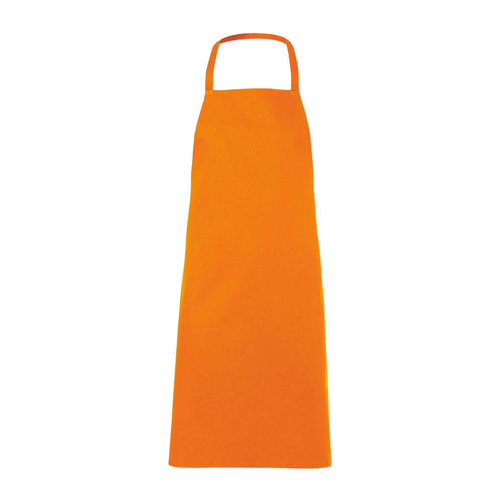 Orange - Back - MidOcean Kitab Cotton Kitchen Apron