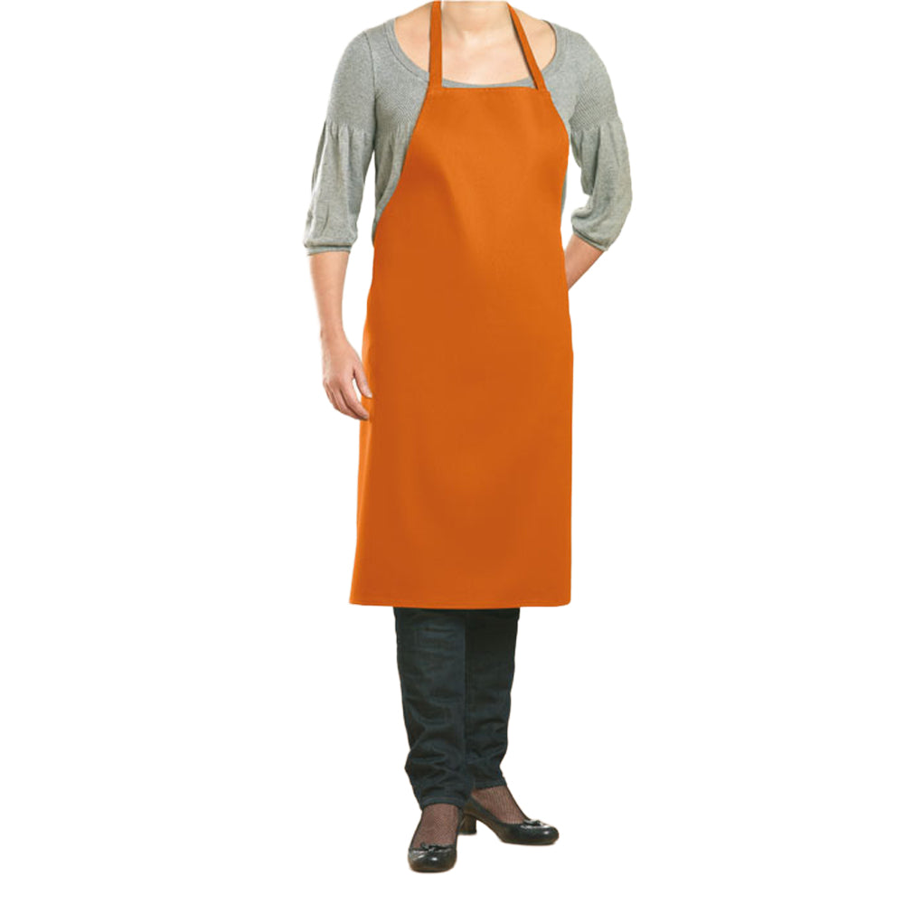 Orange - Side - MidOcean Kitab Cotton Kitchen Apron