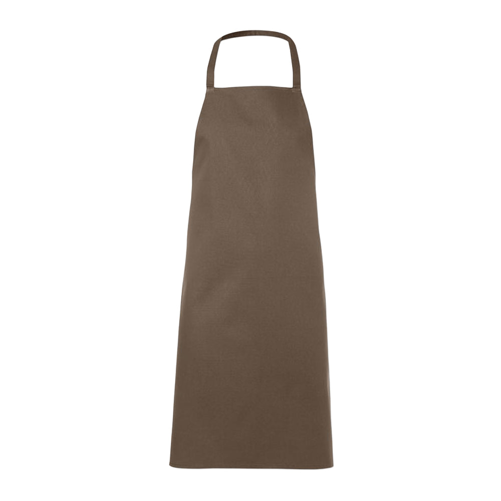 Taupe - Back - MidOcean Kitab Cotton Kitchen Apron