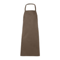 Taupe - Back - MidOcean Kitab Cotton Kitchen Apron