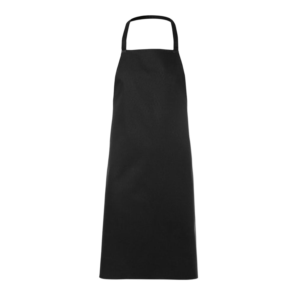Black - Back - MidOcean Kitab Cotton Kitchen Apron