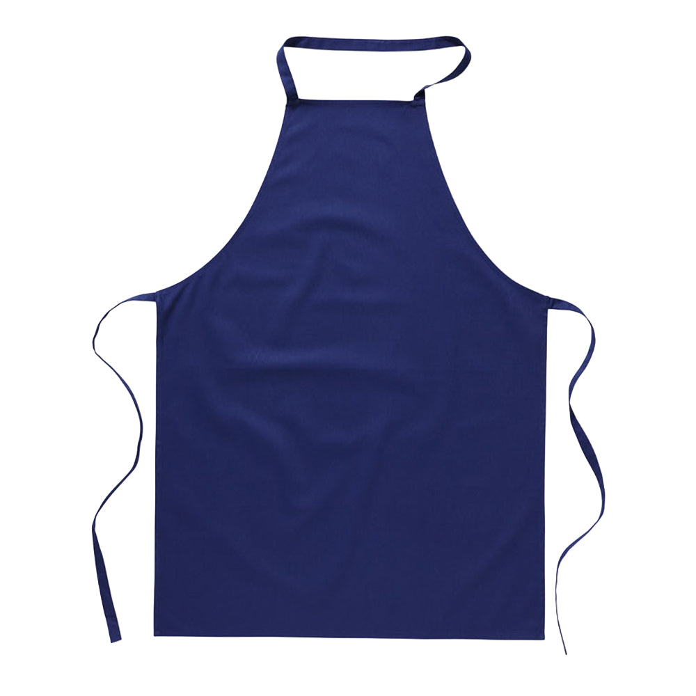 Blue - Front - MidOcean Kitab Cotton Kitchen Apron