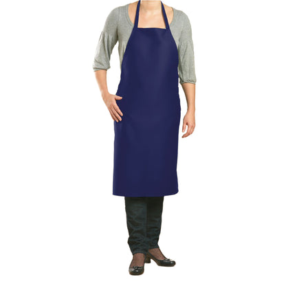 Blue - Side - MidOcean Kitab Cotton Kitchen Apron