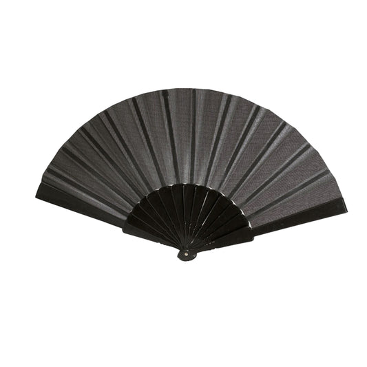 Black - Front - MidOcean Fanny Handheld Fan